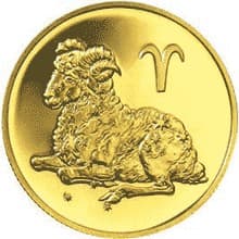 50 рублей 2004 года Знаки Зодиака - Овен