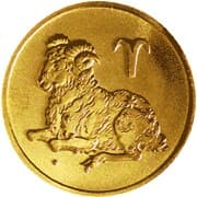25 рублей 2003 года Знаки Зодиака - Овен