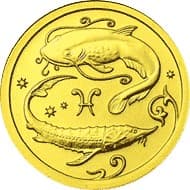 25 рублей 2005 года Знаки Зодиака - Рыбы