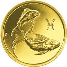 50 рублей 2004 года Знаки Зодиака - Рыбы