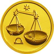 25 рублей 2002 года Знаки Зодиака - Весы