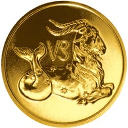 50 рублей 2003 года Знаки Зодиака - Козерог