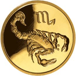 50 рублей 2003 года Знаки Зодиака - Скорпион