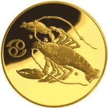 50 рублей 2004 года Знаки Зодиака - Рак